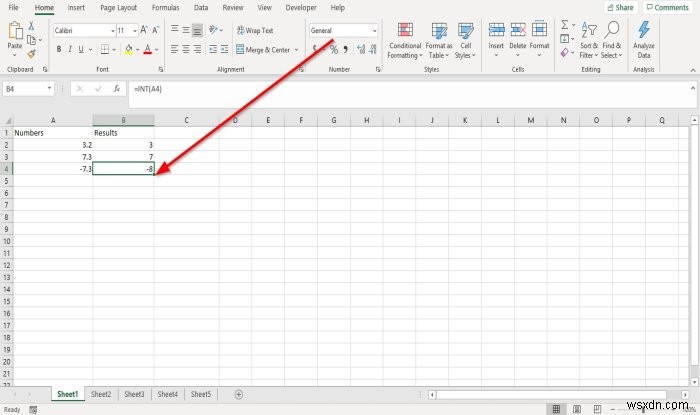 Cách sử dụng Hàm INT và LCM trong Microsoft Excel 