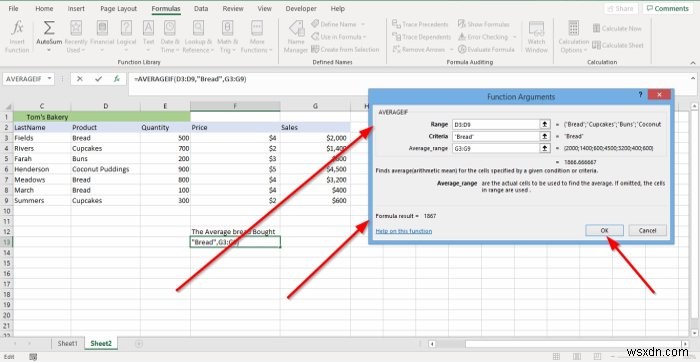 Cách sử dụng AVERAGEIF và AVERAGEIFS trong Microsoft Excel 