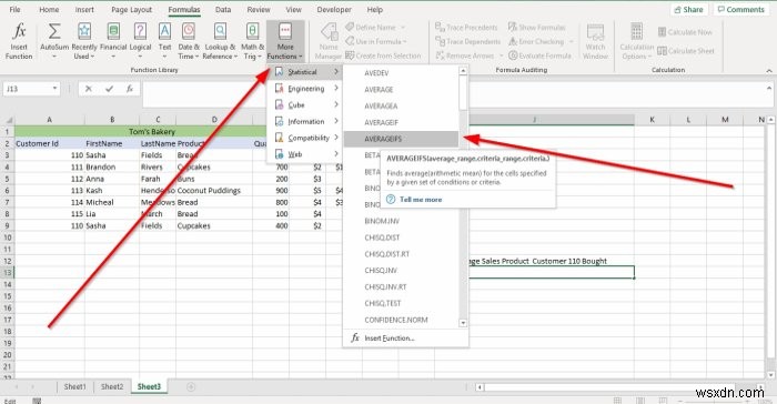 Cách sử dụng AVERAGEIF và AVERAGEIFS trong Microsoft Excel 