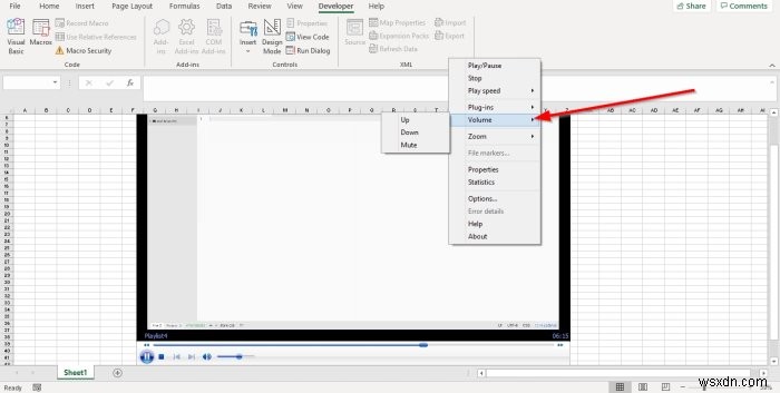 Cách phát Video và Âm thanh trong Microsoft Excel 