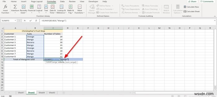 Cách sử dụng Hàm SUMIF và SUMIFS trong Microsoft Excel 
