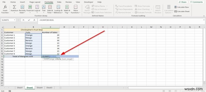 Cách sử dụng Hàm SUMIF và SUMIFS trong Microsoft Excel 