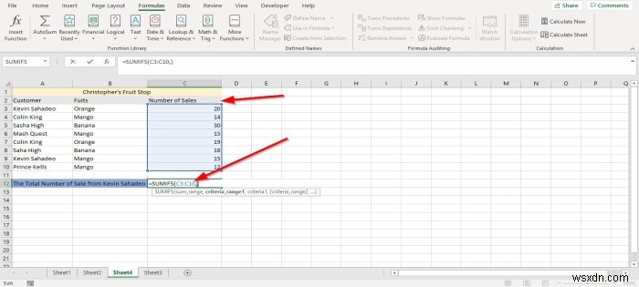 Cách sử dụng Hàm SUMIF và SUMIFS trong Microsoft Excel 