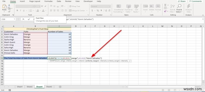 Cách sử dụng Hàm SUMIF và SUMIFS trong Microsoft Excel 