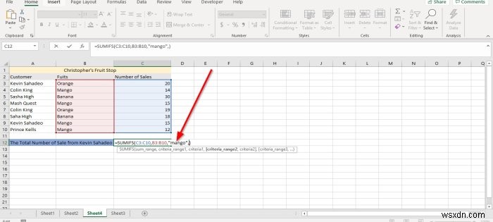 Cách sử dụng Hàm SUMIF và SUMIFS trong Microsoft Excel 