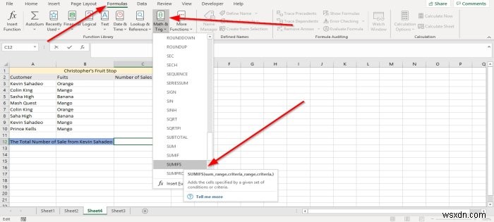 Cách sử dụng Hàm SUMIF và SUMIFS trong Microsoft Excel 