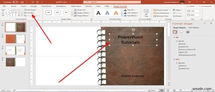 Cách tạo Sách trong PowerPoint 