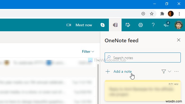 Cách thêm Ghi chú và tạo Công việc trong Outlook.com 