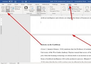 Cách áp dụng các Dạng xem khác nhau cho Tài liệu trong Microsoft Word 
