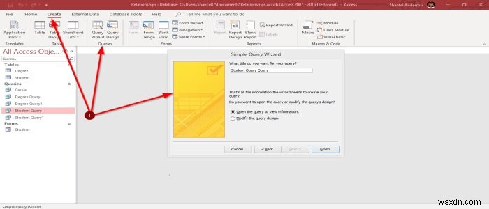 Cách tạo và sửa đổi truy vấn trong Microsoft Access 