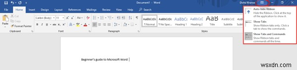 Hướng dẫn Microsoft Word cho người mới bắt đầu - Hướng dẫn cách sử dụng