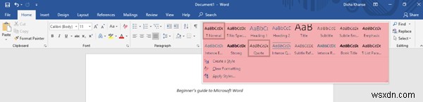 Hướng dẫn Microsoft Word cho người mới bắt đầu - Hướng dẫn cách sử dụng