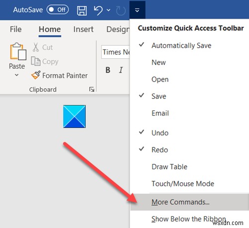 Cách chèn Danh bạ Outlook vào Word 