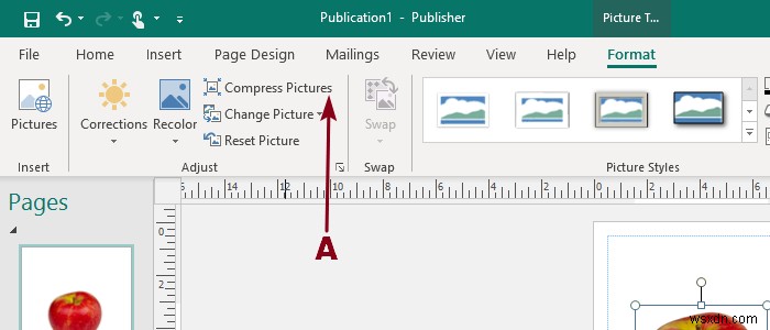 Thêm, di chuyển và sửa đổi hình ảnh hoặc hình ảnh trong Microsoft Publisher 