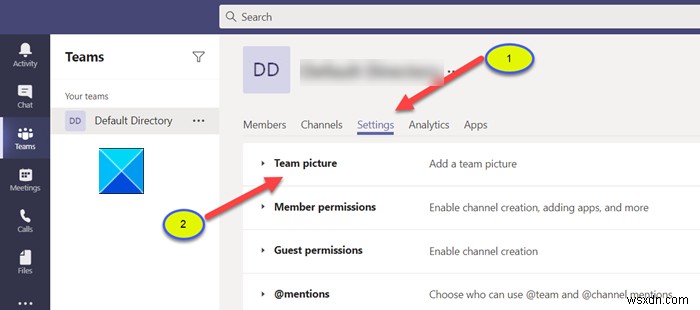 Cách thay đổi Hình ảnh nhóm trong Microsoft Teams 