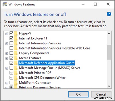 Microsoft Defender Application Guard dành cho Office - Yêu cầu, Câu hỏi thường gặp, v.v. 