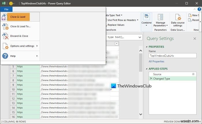 Cách mở tệp TSV trên PC chạy Windows 10 