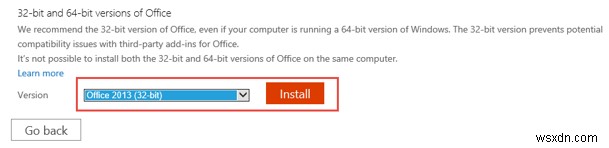 Cài đặt lại Office trước đó sau khi nâng cấp lên phiên bản tiếp theo trên Windows 11/10 