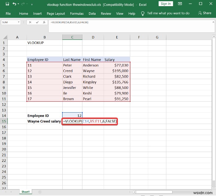 Cách viết, xây dựng và sử dụng hàm Vlookup trong Excel 