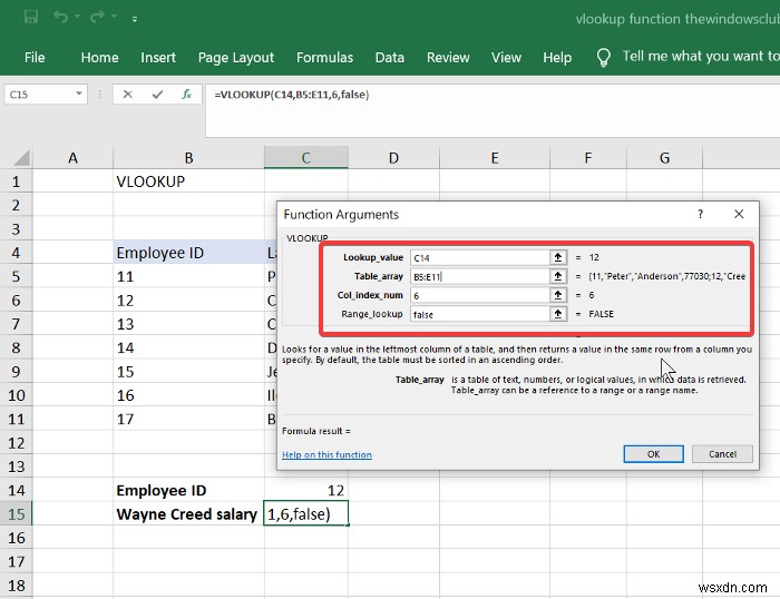 Cách viết, xây dựng và sử dụng hàm Vlookup trong Excel 