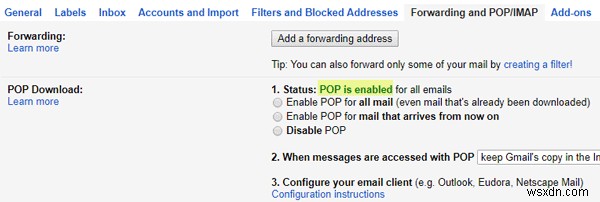 Đã báo cáo lỗi (0x80042108):Outlook không thể kết nối với máy chủ email đến (POP3) của bạn 