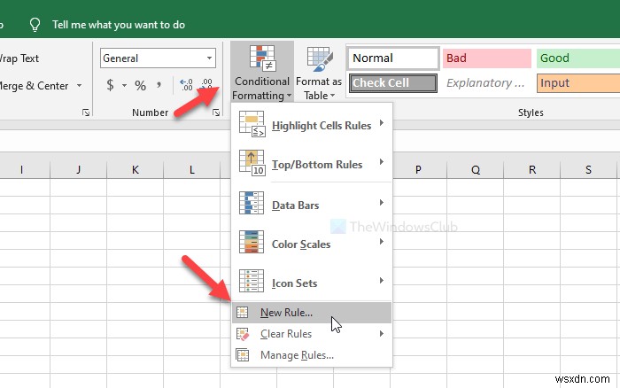 Cách áp dụng Màu cho Hàng hoặc Cột thay thế trong Excel 