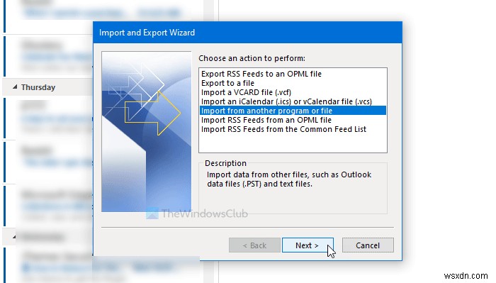 Cách nhập danh bạ Gmail vào Outlook 