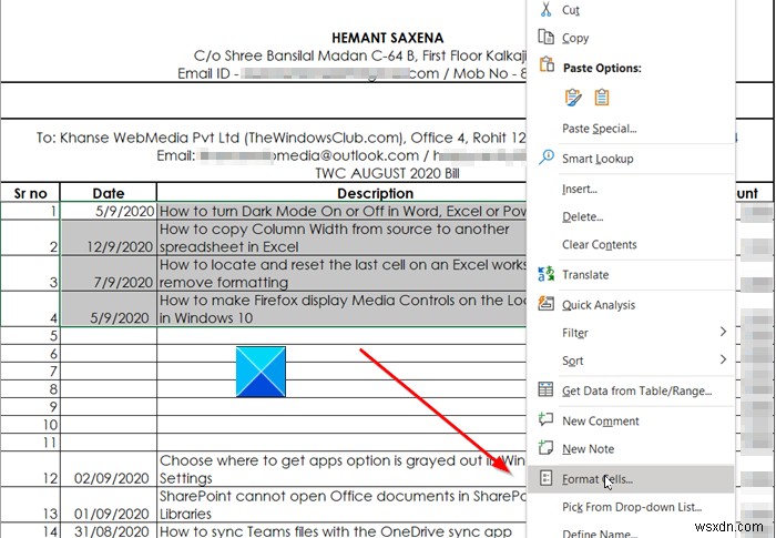 Nút Hợp nhất và Căn giữa bị thiếu, chuyển sang màu xám hoặc không hoạt động trong Excel 