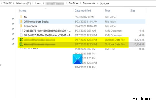 Cách xóa tệp dữ liệu .pst Outlook khỏi OneDrive 