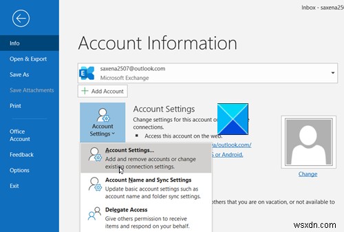 Cách xóa tệp dữ liệu .pst Outlook khỏi OneDrive 