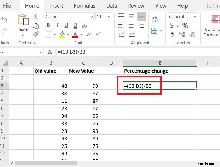 Làm cách nào để tìm phần trăm thay đổi trong Excel? 