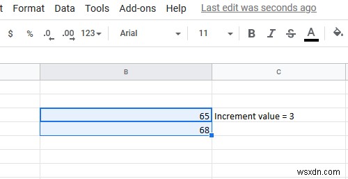 Cách tự động điền vào các ô tăng dần trong Excel 