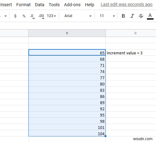 Cách tự động điền vào các ô tăng dần trong Excel 