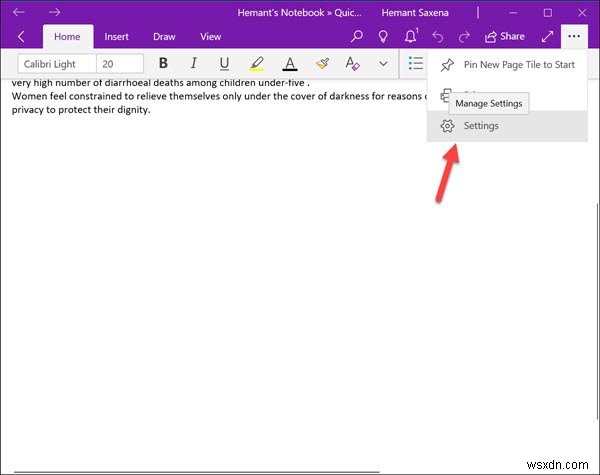 Cách tắt Kiểm tra chính tả trong OneNote trên Windows 11/10 