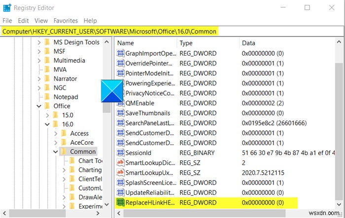 Các siêu liên kết Microsoft Office Word hoặc Excel mở chậm 