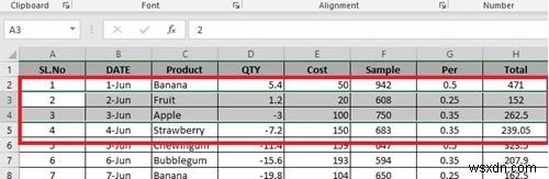 Cách xóa nhiều hàng trong Microsoft Excel trong một lần 