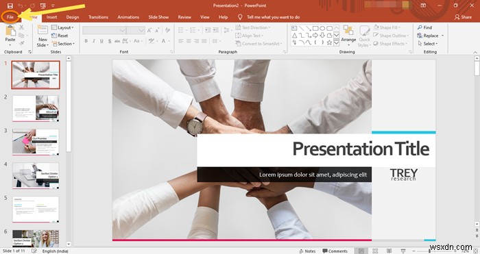 Cách in Bản trình bày PowerPoint - Trang trình bày, Ghi chú và Tài liệu phát tay 