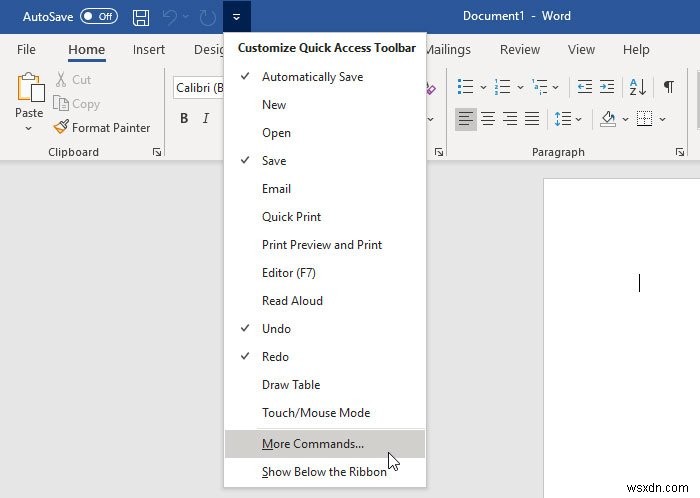 Cách bật và sử dụng Panning Hand trong ứng dụng Microsoft Office 