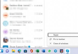Cách thu nhỏ Skype vào khay hệ thống trong Windows 11/10 