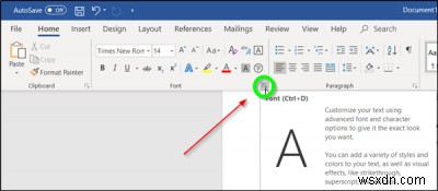 Cách thay đổi phông chữ mặc định trong Word, Excel, PowerPoint trên Windows 11/10 