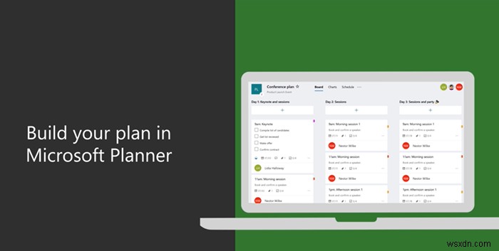 Cách thiết lập và cập nhật Tiến trình tác vụ trong Microsoft Planner 