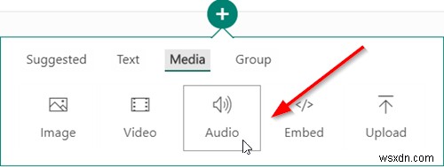 Cách thêm tệp Video và Âm thanh vào Microsoft Sway 