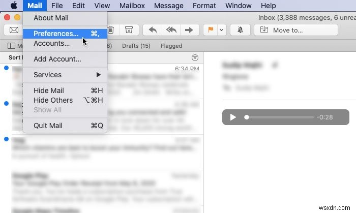 Cách đặt Outlook làm Trình đọc Email mặc định trên Mac 