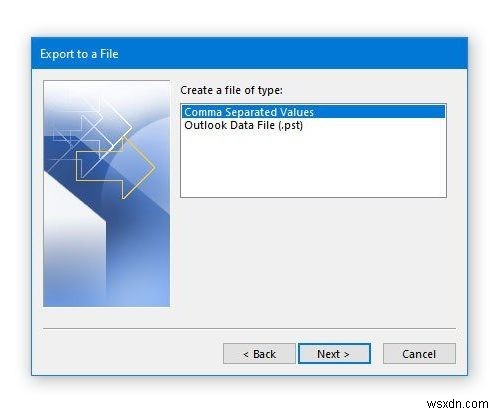 Cách xuất Lịch Outlook trong tệp CSV trên Windows 11/10 