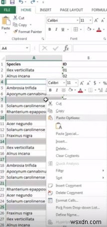 Cách xóa các ô trống khỏi bảng tính Microsoft Excel 