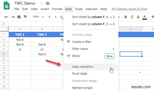 Cách tạo danh sách thả xuống trong Excel và Google Trang tính 