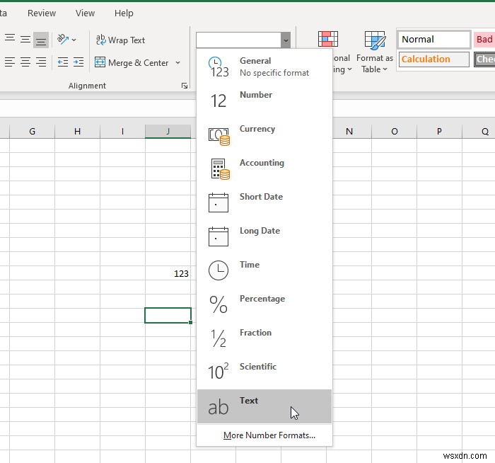 Cách thêm số 0 vào trước số trong Excel và Google Trang tính 