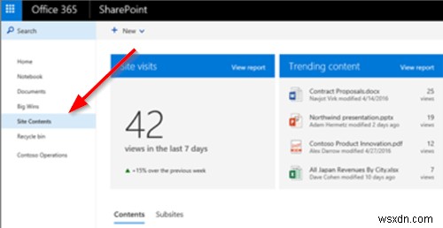 Cách tạo Phần Web trong Microsoft SharePoint 