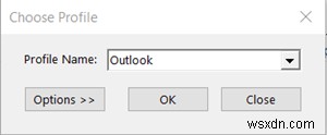 Bạn không có quyền tạo mục nhập trong thư mục này - Lỗi Outlook 