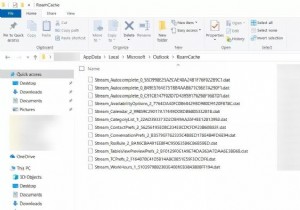 Cách xóa tệp bộ đệm Outlook trong Windows 10 